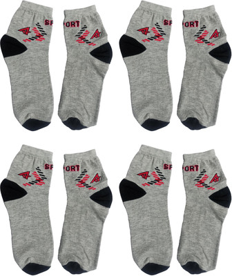 vactly Men & Women Printed Ankle Length(Pack of 4)