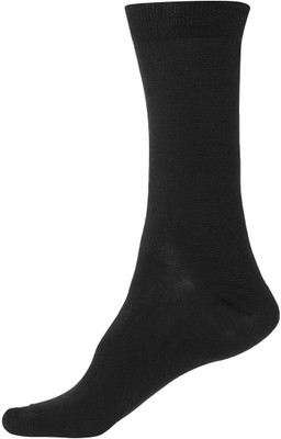 OYQQ Men Solid Calf Length