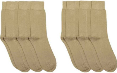 JD DASSSON Men Solid Calf Length(Pack of 6)