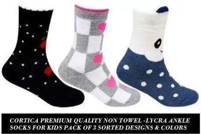cortica Baby Boys & Baby Girls Printed Ankle Length(Pack of 3)