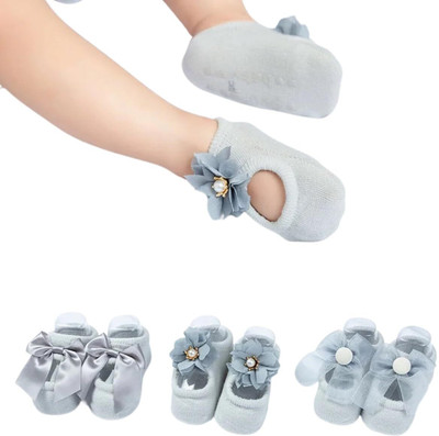 GUCHIGU Baby Boys & Baby Girls Solid Peds/Footie/No-Show(Pack of 3)