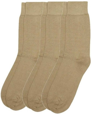 Akeet Trend Men Solid Calf Length(Pack of 3)