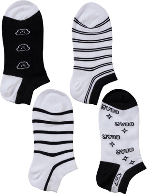 Yellow Bee Boys Printed Ankle Length(Pack of 4)