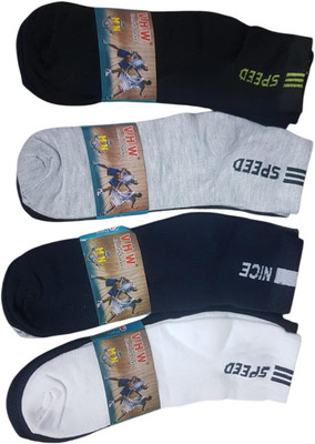 Msocks Men Self Design Ankle Length(Pack of 12)