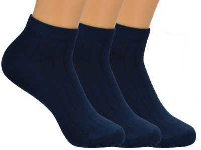 MERCEHIVE Men & Women Solid Ankle Length, Calf Length, Over the Knee, Peds/Footie/No-Show(Pack of 3)