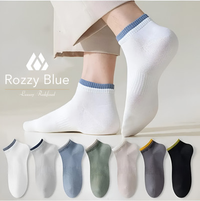 RozzyBlue Men & Women Solid Ankle Length