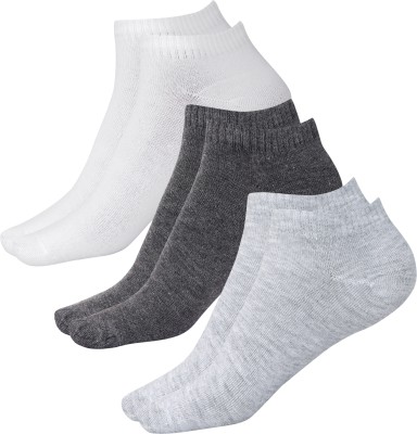 JH MART Men Solid Ankle Length(Pack of 3)