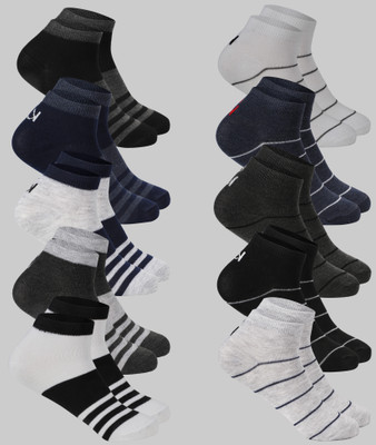 SOXARO Men Ankle Length(Pack of 10)
