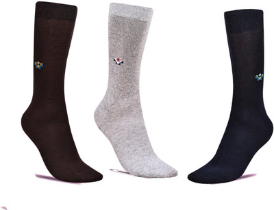 Dollar Men Solid Calf Length(Pack of 3)