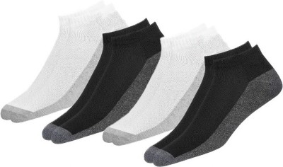 War1 Men Solid Ankle Length(Pack of 4)