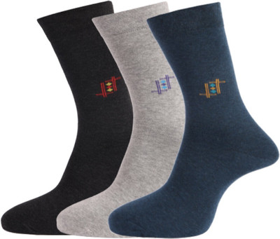 Dollar Men Self Design Calf Length(Pack of 3)