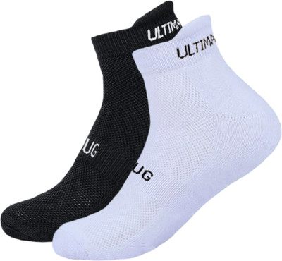 ULTIMATE GOAL Men Solid Ankle Length(Pack of 2)