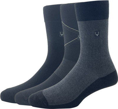 Allen Solly Men Self Design Calf Length(Pack of 3)