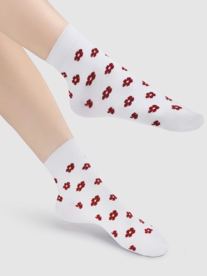 N2S Next2Skin Women Floral Print Ankle Length(Pack of 3)