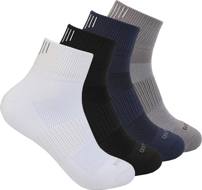 one8 Men Solid Ankle Length(Pack of 4)