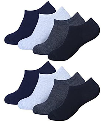 F Y V Men & Women Solid Ankle Length(Pack of 8)