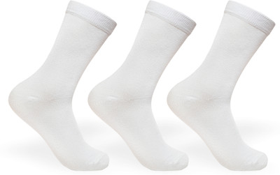 vidhan Men Solid Calf Length(Pack of 3)