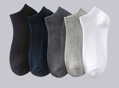FABLOID Men & Women Solid, Striped Ankle Length(Pack of 5)