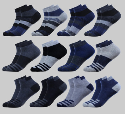 BLESSICA Men Ankle Length(Pack of 12)