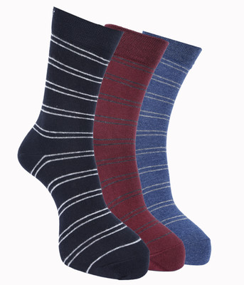 Force NXT Men Self Design Calf Length(Pack of 3)