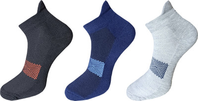 ecosync Unisex Solid Low Cut(Pack of 3)