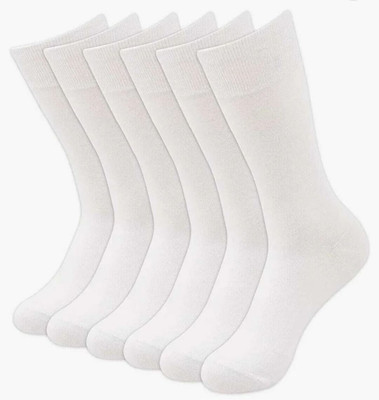 Akeeta Men & Women Solid Calf Length(Pack of 6)