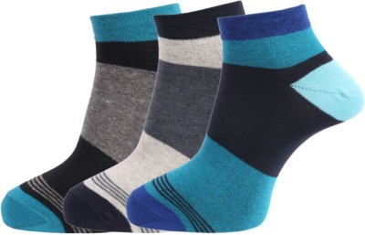 Dollar Men Striped Ankle Length(Pack of 3)