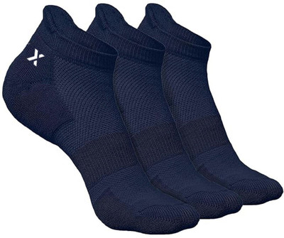 RECKZOZ Men Solid Ankle Length(Pack of 3)