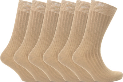 IVA MOZOTIA Men & Women Self Design Calf Length(Pack of 6)