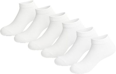 Basketship Men & Women Solid Low Cut(Pack of 5)