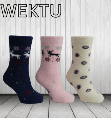 WEKTU Men & Women Woven Calf Length(Pack of 3)