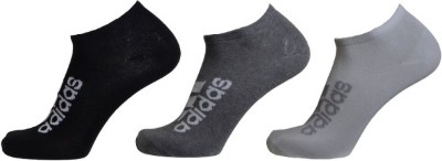 ADIDAS Men Solid Low Cut(Pack of 3)