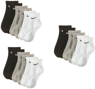 NlKE Men & Women Ankle Length(Pack of 9)
