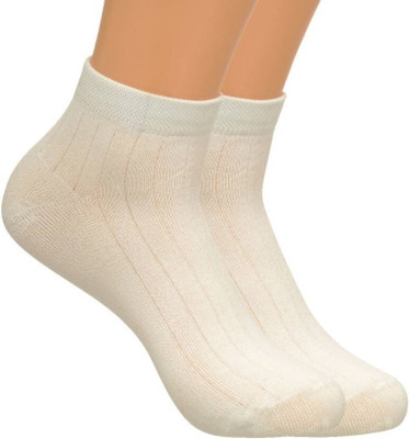 VESTURA Men & Women Solid, Self Design Ankle Length, Calf Length, Over the Knee, Peds/Footie/No-Show(Pack of 2)