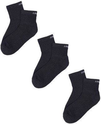 Air Garb Men & Women Solid Ankle Length(Pack of 3)