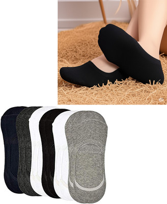 Rudra Art and craft Unisex Low Cut(Pack of 5)