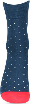 BONJOUR Men Polka Print Mid-Calf/Crew