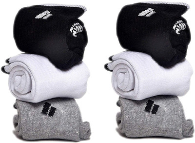 vactly Men & Women Self Design Ankle Length(Pack of 6)