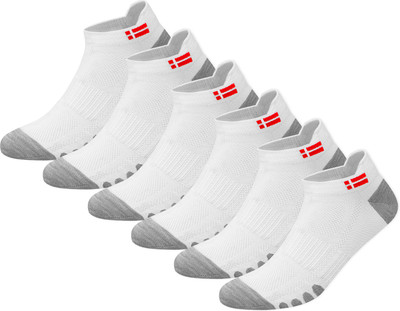 Swagr Men Solid Ankle Length(Pack of 6)