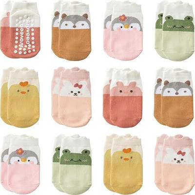 hastlo Baby Boys & Baby Girls Solid Ankle Length(Pack of 5)