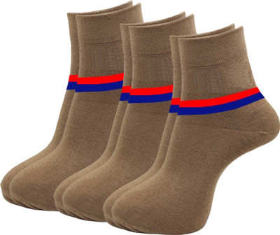 VAPINDIA Men Solid Ankle Length(Pack of 3)