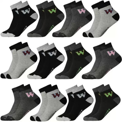 Akeet Trend Men Self Design Ankle Length(Pack of 12)