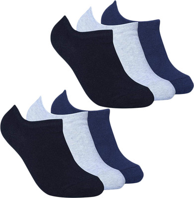 Cozyway Men Solid Ankle Length(Pack of 6)