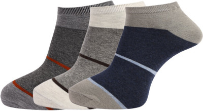 Dollar Men Solid Low Cut(Pack of 3)