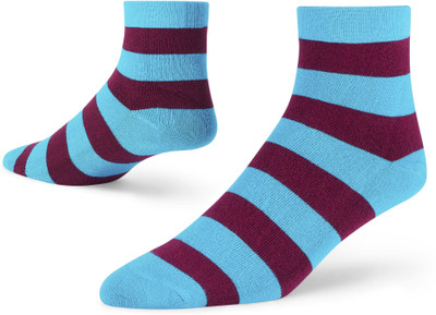 Dynamocks Unisex Striped Ankle Length