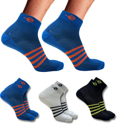 ecosync Men Solid Ankle Length(Pack of 3)