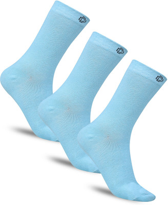 Dollar Women Solid Mid-Calf/Crew(Pack of 3)
