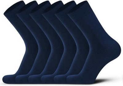 Uvlog Boys & Girls Solid Mid-Calf/Crew(Pack of 3)