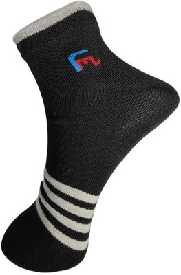 FeetMotion Men Self Design Ankle Length