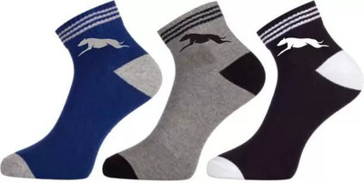 Cavenders Unisex Printed, Self Design, Solid Ankle Length(Pack of 3)